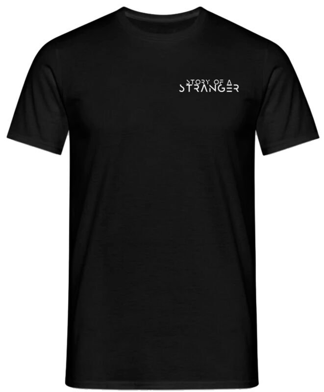 T-Shirt Manches courtes  de Story Of A Stranger - Drifting Like A Leaf - S à XXL - pour Homme - noir - Story Of A Stranger