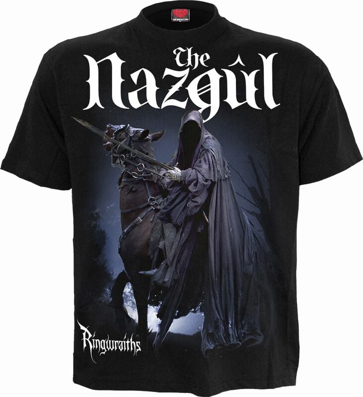T-Shirt Manches courtes  de Le Seigneur Des Anneaux - The Nazgul - Ringwraiths - S à 4XL - pour Homme - noir - Le Seigneur Des Anneaux