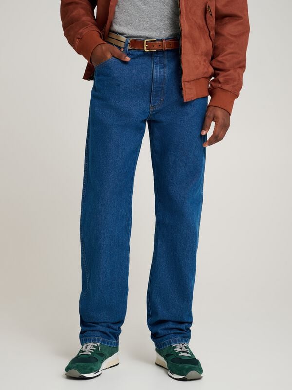 Jean  de Wrangler - Stranger Things 13MWZ Wrangler - Bleu - W30L32 à W34L34 - pour Homme - bleu - Wrangler
