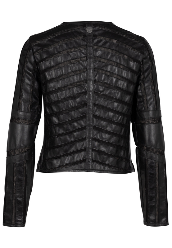 Veste en cuir  de Mauritius - GGSuri LELEV - S à XXL - pour Femme - noir - Mauritius - View 2