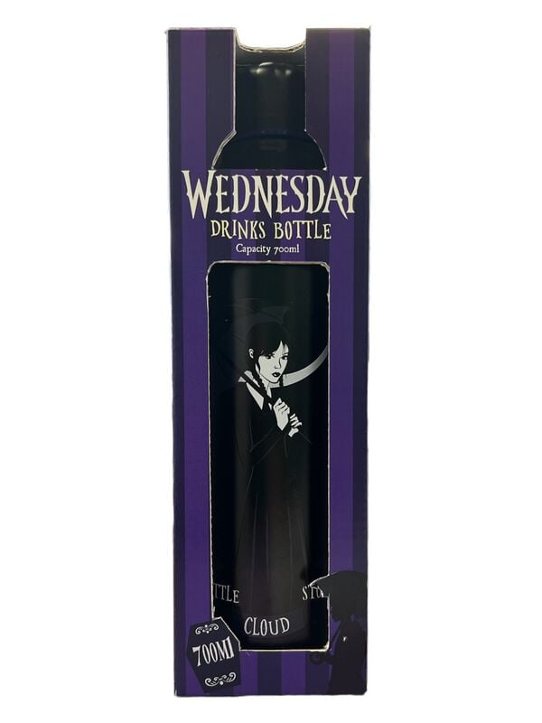 Gourde Gothic de Wednesday - pour Indifférent - noir - Wednesday