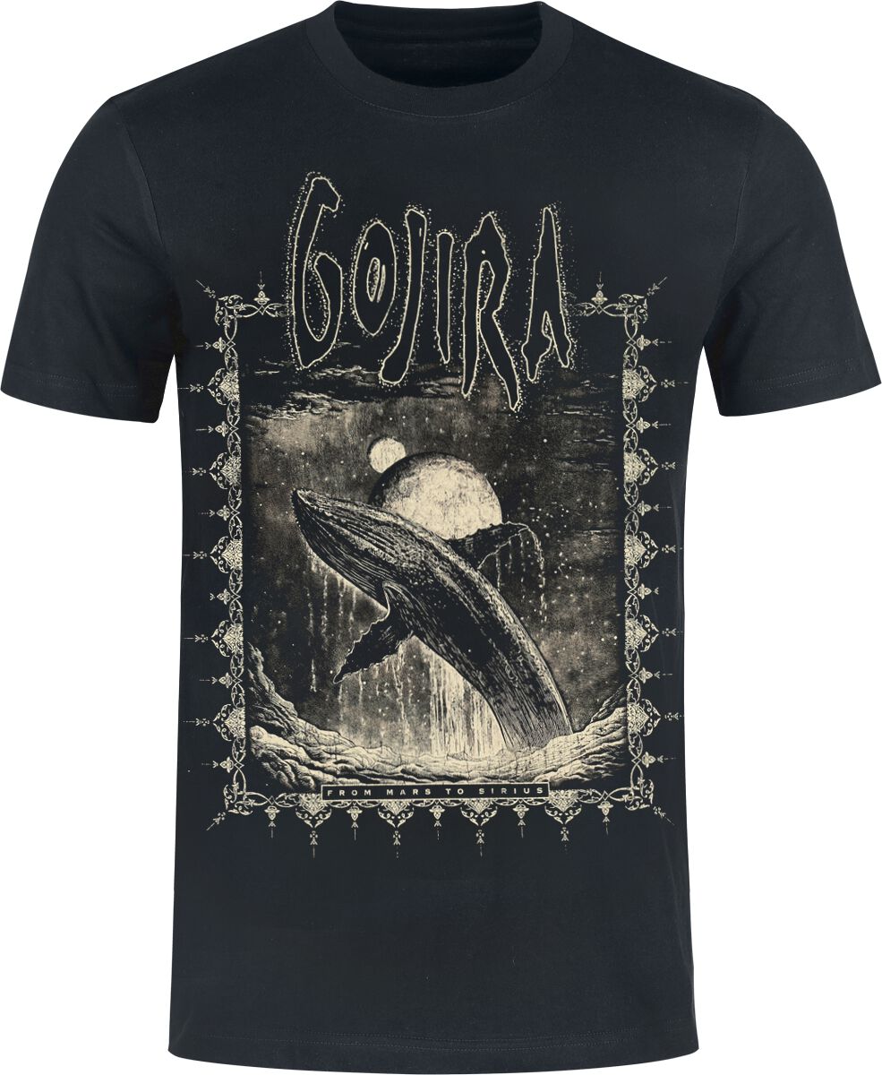 T-Shirt Manches courtes  de Gojira - Whale Lung - S à XXL - pour Homme - noir - Gojira