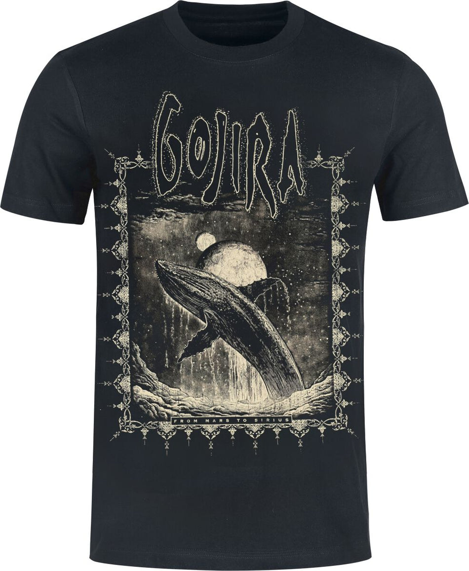 T-Shirt Manches courtes  de Gojira - Whale Lung - S à XXL - pour Homme - noir - Gojira