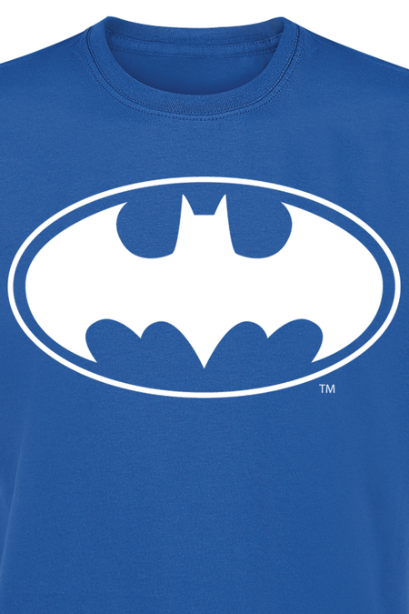 T-Shirt Manches courtes  de Batman - Logo - S à 3XL - pour Homme - bleu - Batman - View 2