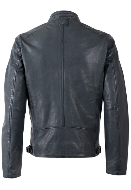 Veste en cuir  de Mauritius - MMBroum - S à 3XL - pour Homme - bleu - Mauritius - View 2