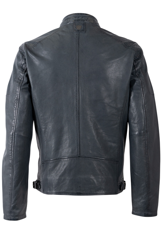 Veste en cuir  de Mauritius - MMBroum - S à 3XL - pour Homme - bleu - Mauritius - View 2