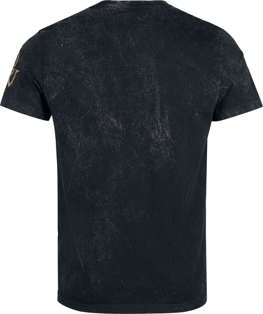 T-Shirt Manches courtes  de Powerwolf - Wolf vs Angel - S à XL - pour Homme - gris foncé - Powerwolf - View 2