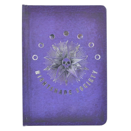 Carnet de notes Gothic de Wednesday - Nightshade - pour Indifférent - lilas - Wednesday