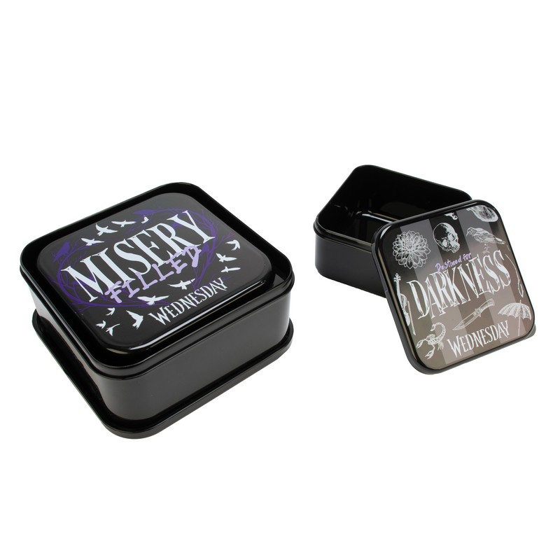 Boîte-repas Gothic de Wednesday - Boîtes à Snack - Lot de 3 - pour Indifférent - Standard - Wednesday - View 2