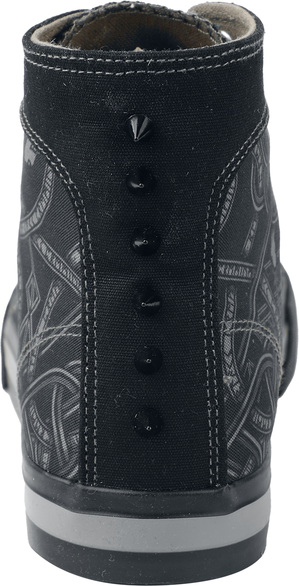 Baskets  de Black Premium by EMP - Serpent Celtique - Baskets en Toile - EU37 à EU47 - pour Unisexe - noir - Black Premium by EMP - View 2