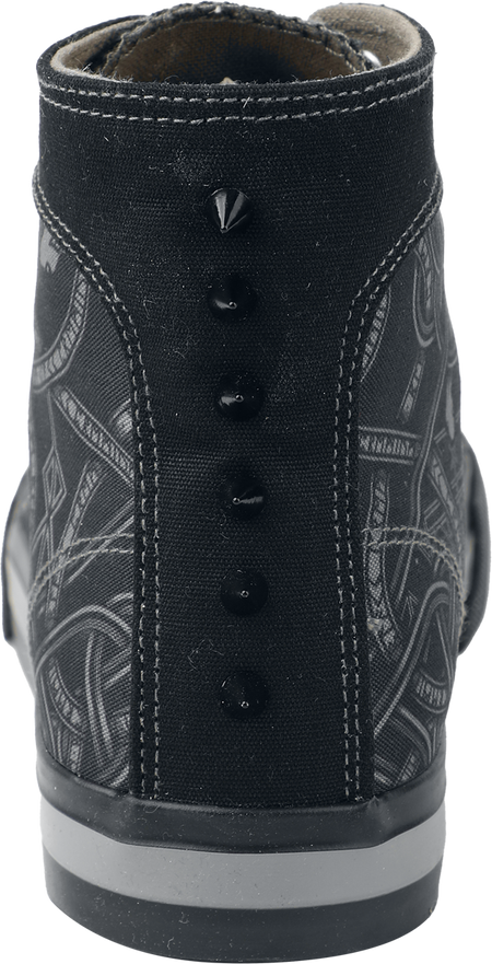 Baskets  de Black Premium by EMP - Serpent Celtique - Baskets en Toile - EU37 à EU47 - pour Unisexe - noir - Black Premium by EMP - View 2