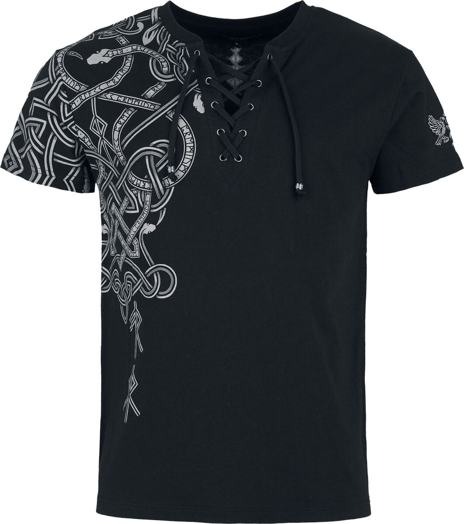 T-Shirt Manches courtes  de Black Premium by EMP - Serpent Celtique - T-Shirt - S à M - pour Homme - noir - Black Premium by EMP