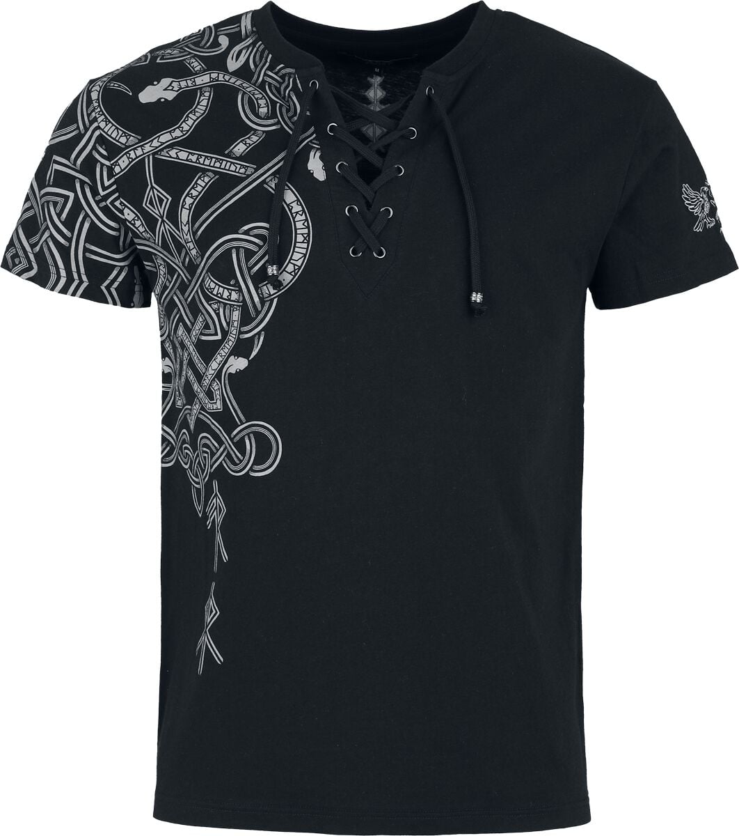 T-Shirt Manches courtes  de Black Premium by EMP - Serpent Celtique - T-Shirt - S à XXL - pour Homme - noir - Black Premium by EMP