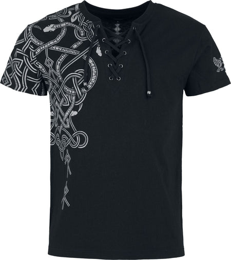 T-Shirt Manches courtes  de Black Premium by EMP - Serpent Celtique - T-Shirt - S à XXL - pour Homme - noir - Black Premium by EMP