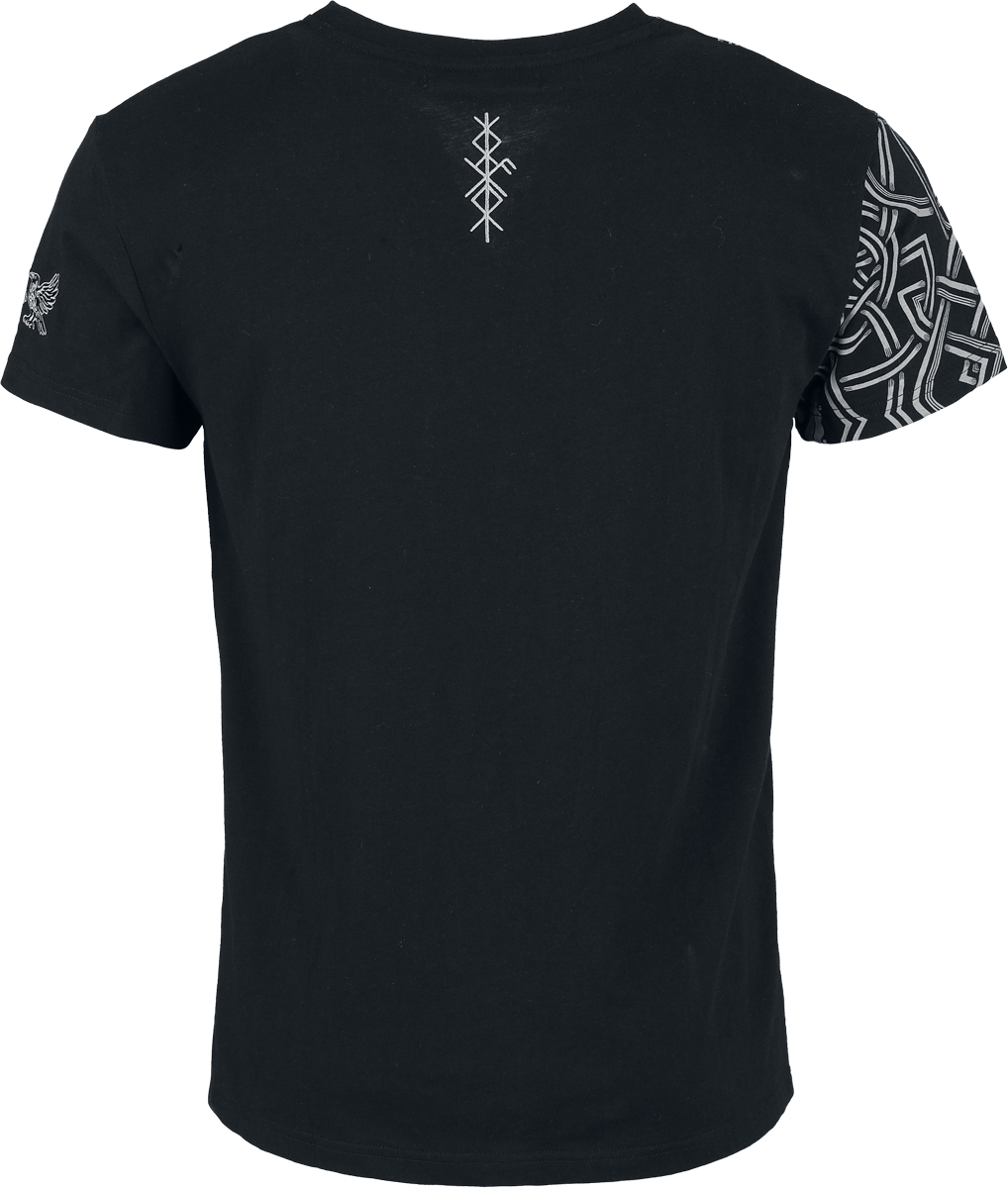T-Shirt Manches courtes  de Black Premium by EMP - Serpent Celtique - T-Shirt - S à M - pour Homme - noir - Black Premium by EMP - View 2