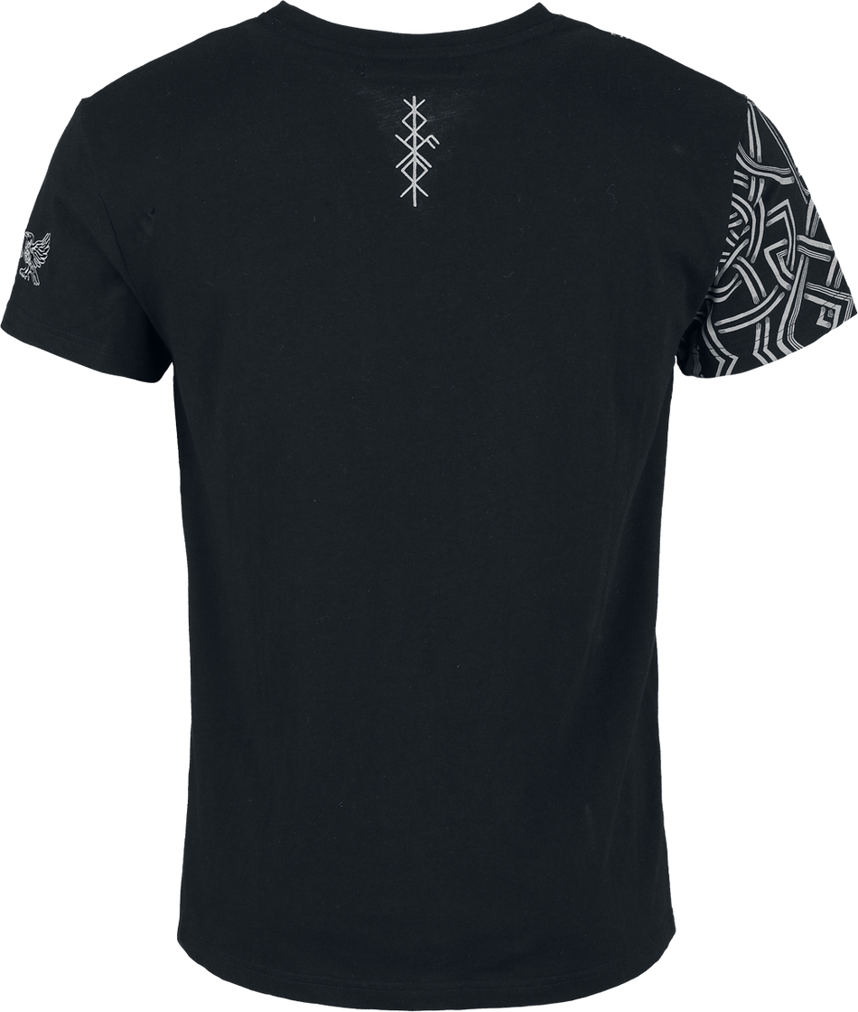 T-Shirt Manches courtes  de Black Premium by EMP - Serpent Celtique - T-Shirt - S à M - pour Homme - noir - Black Premium by EMP - View 2