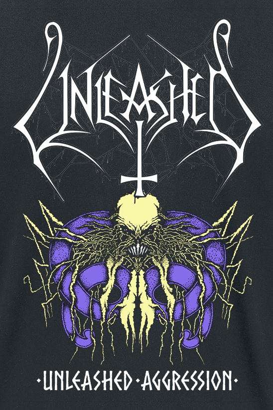 T-Shirt Manches courtes  de Unleashed - Aggression - S à XXL - pour Homme - noir - Unleashed - View 2