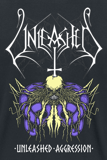 T-Shirt Manches courtes  de Unleashed - Aggression - S à XXL - pour Homme - noir - Unleashed - View 2