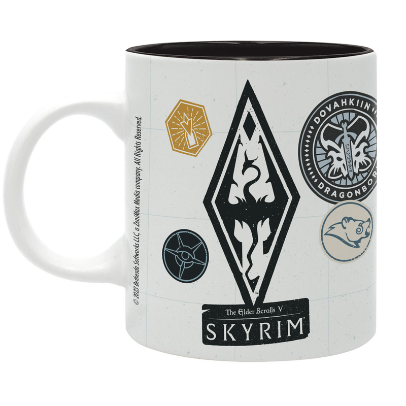 Mug Gaming de The Elder Scrolls V - Skyrim - Badges - pour Unisexe - multicolore - The Elder Scrolls V - Skyrim - View 2