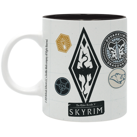 Mug Gaming de The Elder Scrolls V - Skyrim - Badges - pour Unisexe - multicolore - The Elder Scrolls V - Skyrim - View 2
