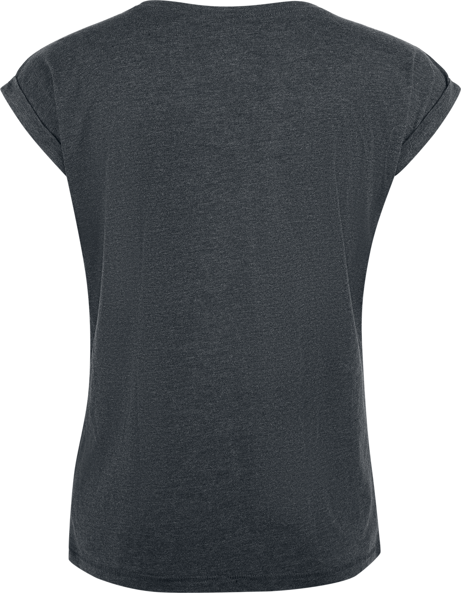 T-Shirt Manches courtes  de Red Hot Chili Peppers - Coloured Logo Crystal - S à XL - pour Femme - anthracite - Red Hot Chili Peppers - View 2