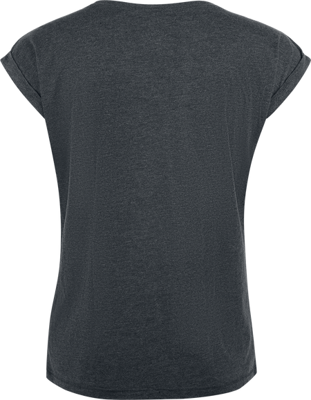 T-Shirt Manches courtes  de Red Hot Chili Peppers - Coloured Logo Crystal - S à XL - pour Femme - anthracite - Red Hot Chili Peppers - View 2