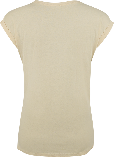 T-Shirt Manches courtes  de Fleetwood Mac - Flower Logo - S à XXL - pour Femme - sable - Fleetwood Mac - View 2