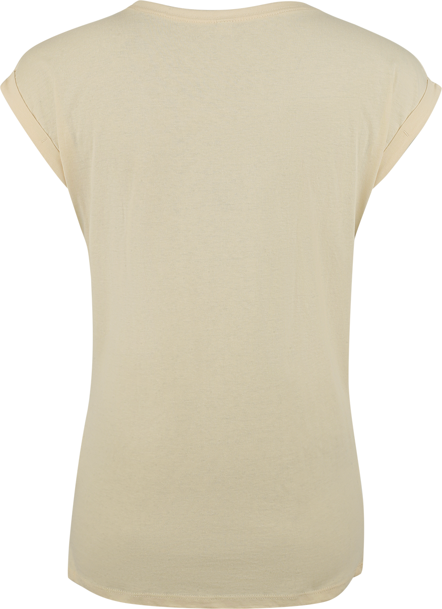 T-Shirt Manches courtes  de Fleetwood Mac - Flower Logo - S à XXL - pour Femme - sable - Fleetwood Mac - View 2
