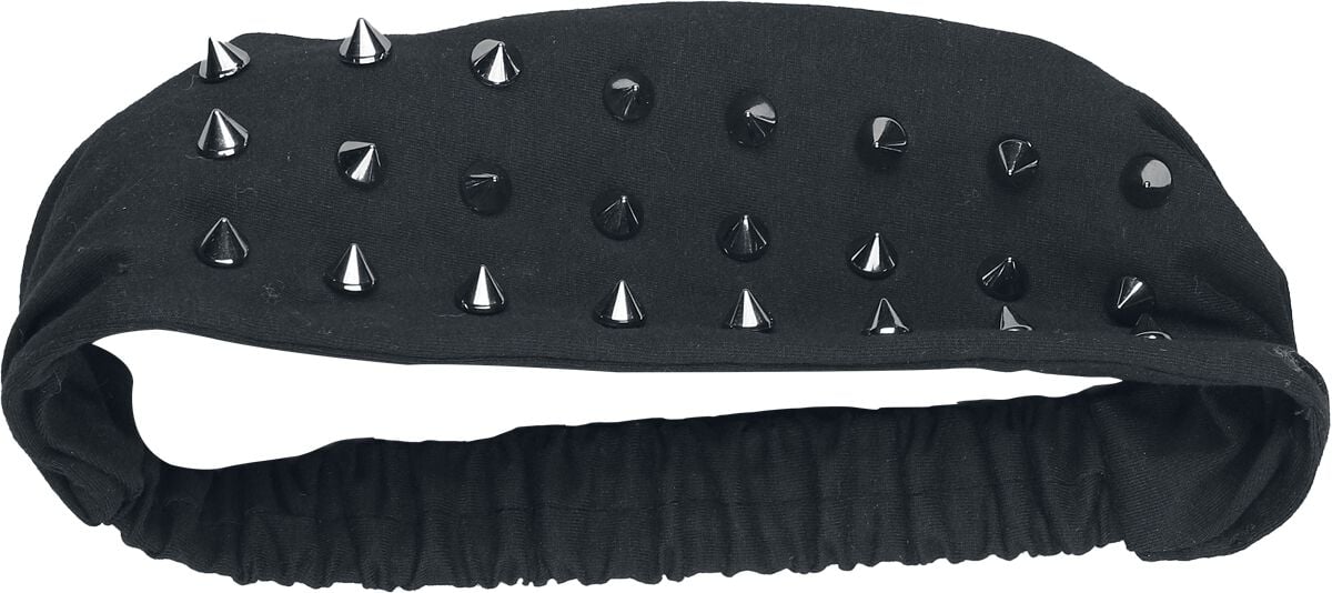 Bandeau  de Black Premium by EMP - Essential - Bandeau Clouté pour Cheveux - pour Femme - noir - Black Premium by EMP