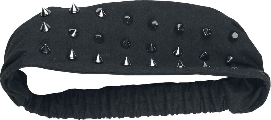 Bandeau  de Black Premium by EMP - Essential - Bandeau Clouté pour Cheveux - pour Femme - noir - Black Premium by EMP