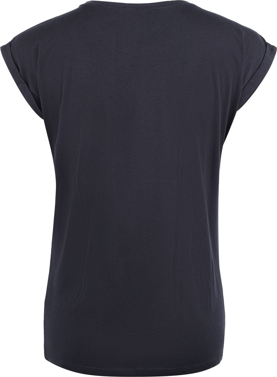 T-Shirt Manches courtes  de Foo Fighters - Logo Crystals - S à XXL - pour Femme - marine - Foo Fighters - View 2