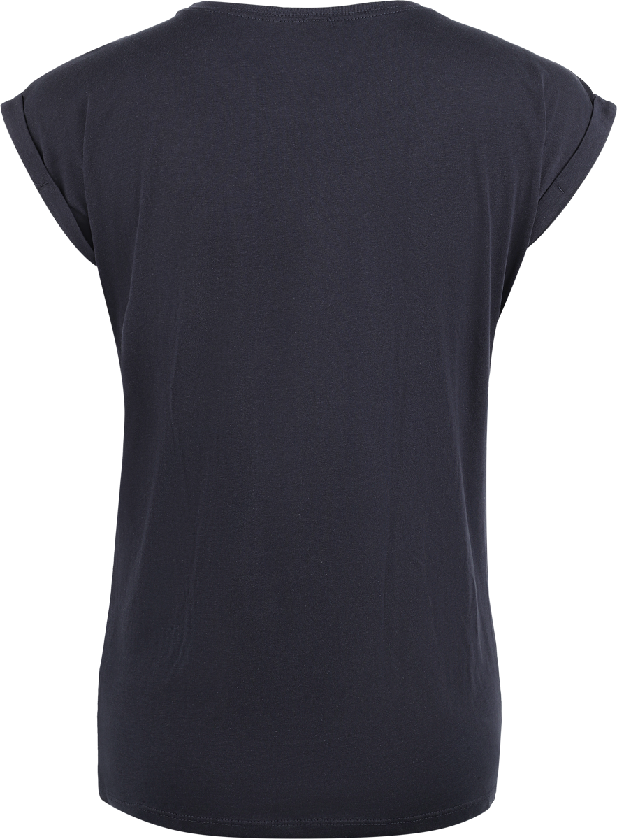 T-Shirt Manches courtes  de Foo Fighters - Logo Crystals - S à XXL - pour Femme - marine - Foo Fighters - View 2