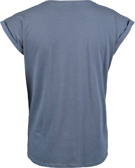 T-Shirt Manches courtes  de Van Halen - Logo Crystals - S à XXL - pour Femme - bleu - Van Halen - View 2