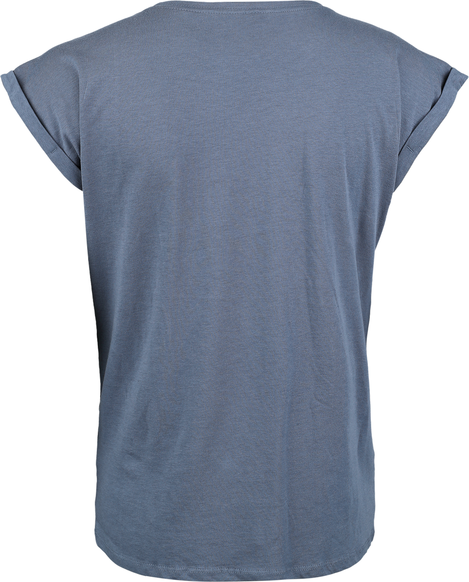 T-Shirt Manches courtes  de Van Halen - Logo Crystals - S à XXL - pour Femme - bleu - Van Halen - View 2