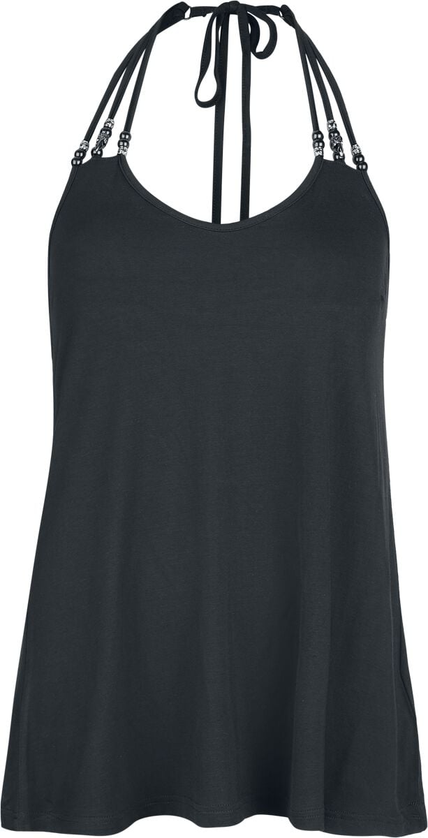 Débardeur  de Black Premium by EMP - Essential - Haut avec Perles - S à XXL - pour Femme - noir - Black Premium by EMP