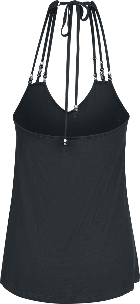 Débardeur  de Black Premium by EMP - Essential - Haut avec Perles - S à XXL - pour Femme - noir - Black Premium by EMP - View 2