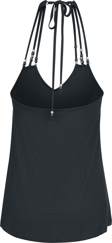 Débardeur  de Black Premium by EMP - Essential - Haut avec Perles - S à XXL - pour Femme - noir - Black Premium by EMP - View 2
