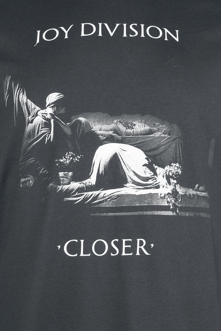 T-Shirt Manches courtes  de Joy Division - Amplified Collection - Closer - XS à L - pour Homme - anthracite - Joy Division - View 2
