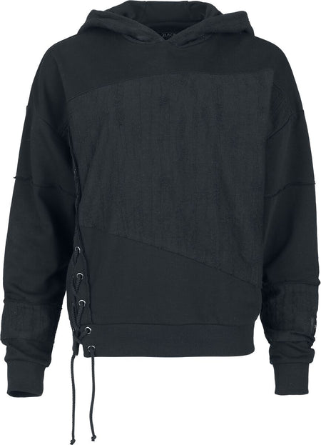 Sweat-shirt à capuche  de Black Premium by EMP - Essential Hoodie  mit Schnürung - S à XXL - pour Femme - noir - Black Premium by EMP