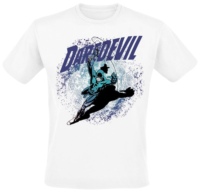 T-Shirt Manches courtes Disney de Daredevil - S à 3XL - pour Homme - blanc - Daredevil