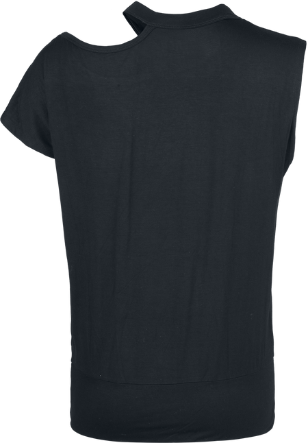 T-Shirt Manches courtes  de Black Premium by EMP - Essential - T-Shirt - S à XXL - pour Femme - noir - Black Premium by EMP - View 2