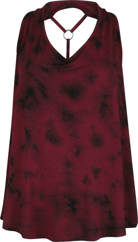 Top  de Black Premium by EMP - Ella - S à XXL - pour Femme - noir/rouge - Black Premium by EMP