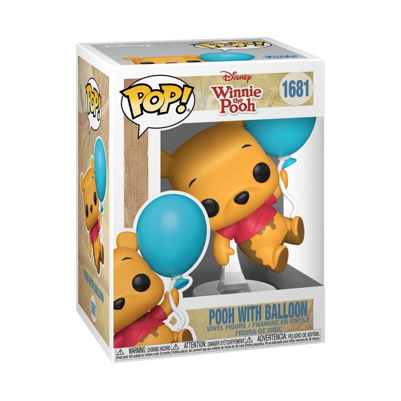 Winnie L'Ourson - Winnie l'Ourson avec Ballon - Funko Pop! n°1681 - Funko Pop! - Funko Shop Europe - Winnie L'Ourson