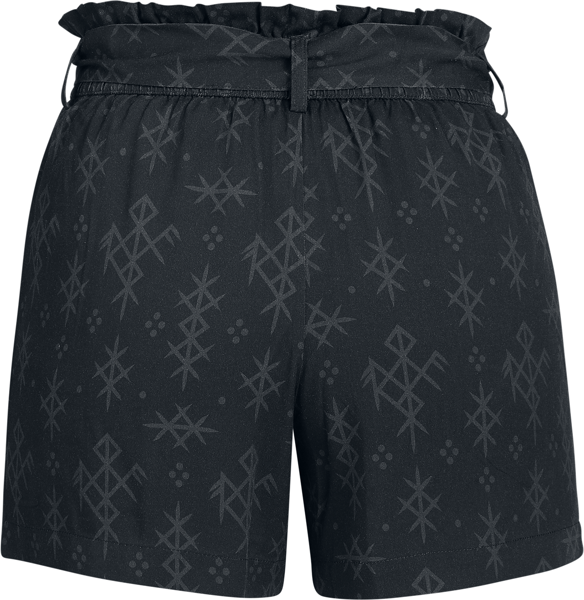 Short  de Black Premium by EMP - Pagan Roots - Short Paperbag - S à XXL - pour Femme - noir - Black Premium by EMP - View 2