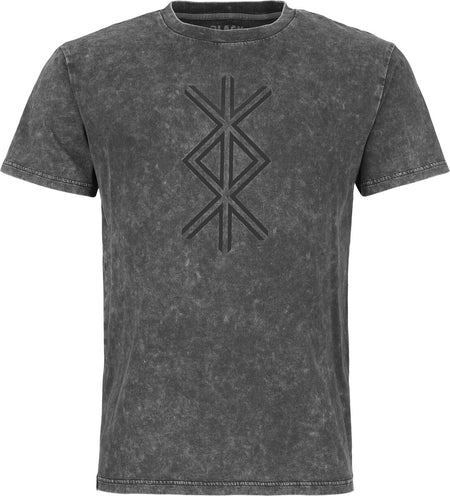 T-Shirt Manches courtes  de Black Premium by EMP - Pagan Roots Protection Rune - S à XXL - pour Homme - noir - Black Premium by EMP