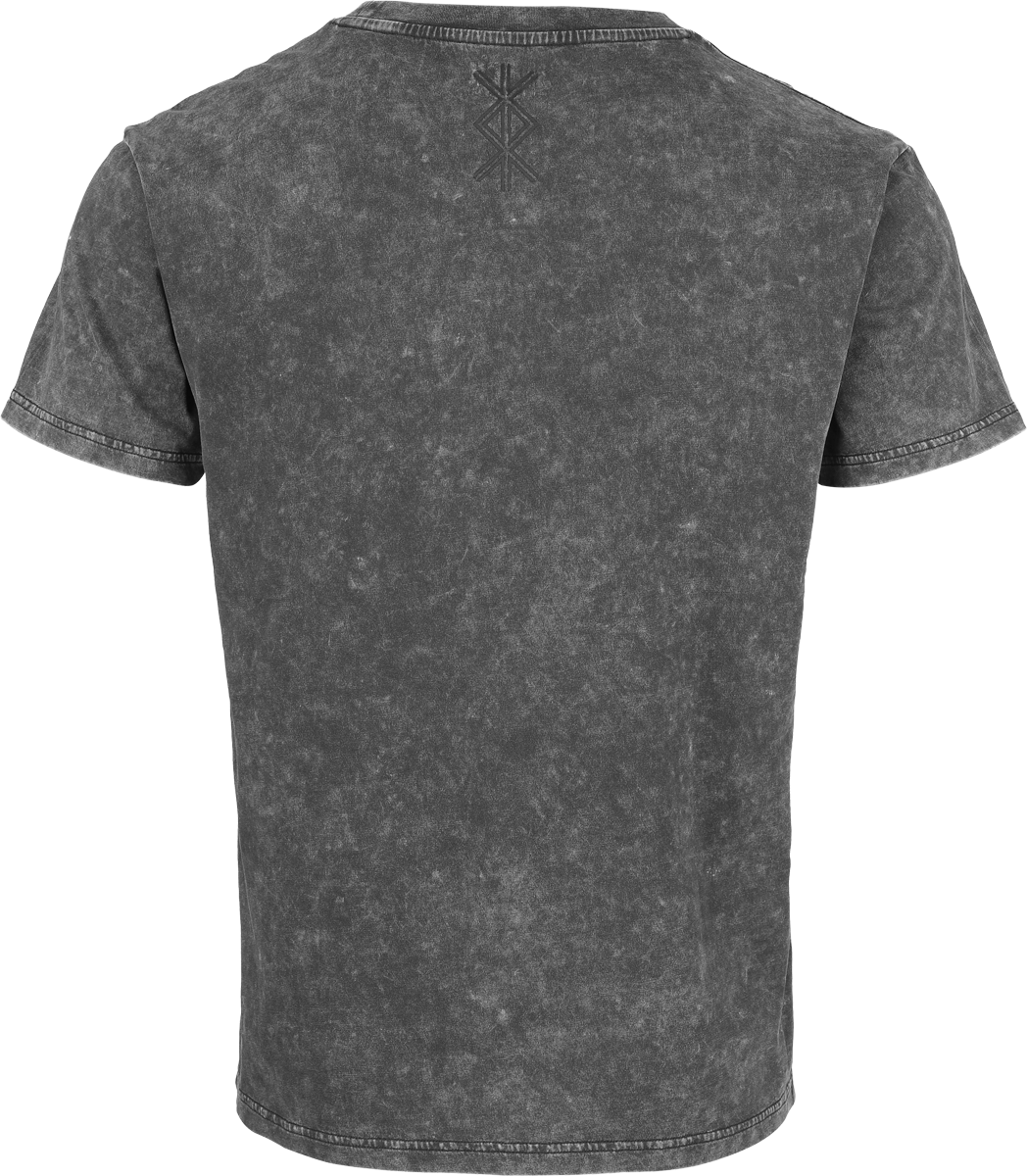 T-Shirt Manches courtes  de Black Premium by EMP - Pagan Roots Protection Rune - S à XXL - pour Homme - noir - Black Premium by EMP - View 2