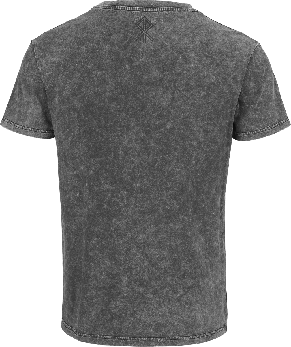 T-Shirt Manches courtes  de Black Premium by EMP - Pagan Roots Courage Rune - S à XXL - pour Homme - noir - Black Premium by EMP - View 2