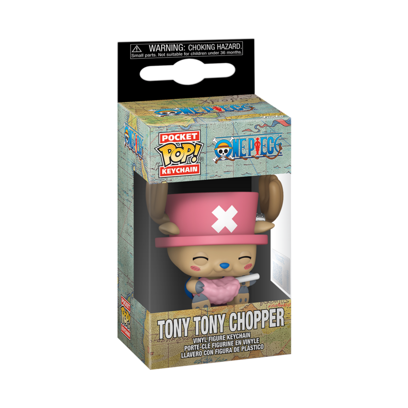 Porte-Clefs Pocket Pop!  de One Piece - Tony Tony Chopper Pocket Pop! - pour Indifférent - Standard - One Piece - View 2