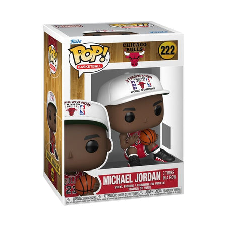 NBA - Chicago Bulls - Michael Jordan (3 times in a row) - Funko Pop! n°222 - Funko Pop! - Funko Shop Europe - NBA