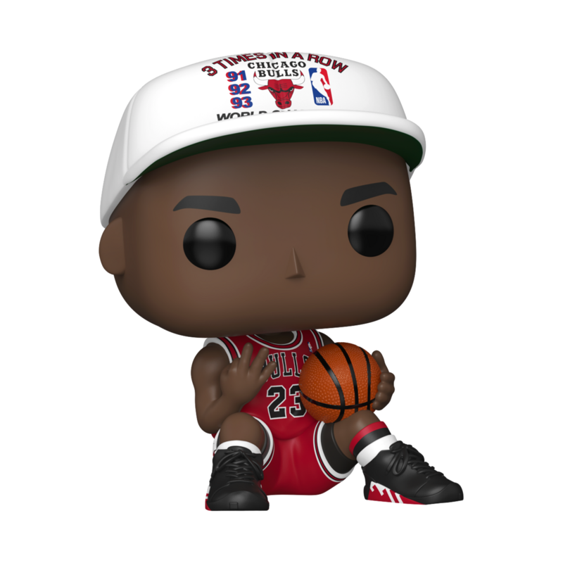 NBA - Chicago Bulls - Michael Jordan (3 times in a row) - Funko Pop! n°222 - Funko Pop! - Funko Shop Europe - NBA - View 2